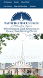 Mobile Screenshot of faithbaptistwilliamsburg.org